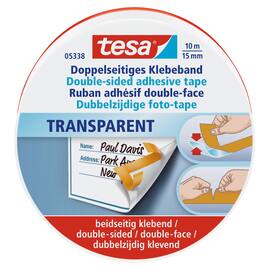 tesa® Doppelseitiges Klebeband in hochwertiger Metalldose, 15mmx10m, 1 Stück Artikelbild
