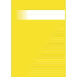Skrivhäfte A4 linjerat 8,5mm gul produktfoto
