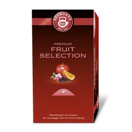 Teekanne Premium Tee Fruit Selection, Früchtetee, aromaversiegelt, 20 Teebeutel Artikelbild