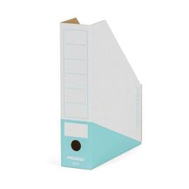 Pressel Magazine-Box, Weiss-Türkis, 75 mm, A4, 20 Stück Artikelbild