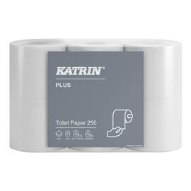 Toalettpapir KATRIN Plus 250 2L 36m (6) produktbilde