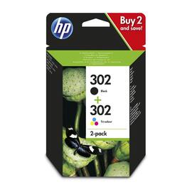 HP Original Tinte HP 302, Tintenpatrone, Druckerpatrone, CMYK, 4-farbig, Multipack, 1 Packung Artikelbild