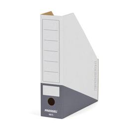 Pressel Magazine-Box, Weiss-Anthrazit, 75 mm, A4, 20 Stück (vorher Art.Nr. 276166) Artikelbild