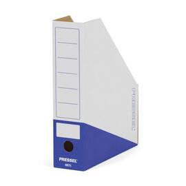 Pressel Magazine-Box, Weiß-Blau, 75 mm, A4, 20 Stück (vorher Art.Nr. 276102) Artikelbild