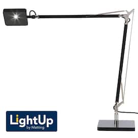 Matting Lampa Madrid svart LED produktfoto