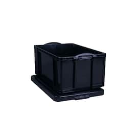 Really Useful Box Aufbewahrungsbox, 64 Liter, 710x440x310mm, stapelbar, schwarz, 1 Stück Artikelbild