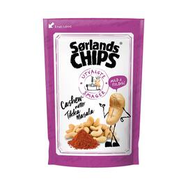 Cashewnøtter SØRLANDSCHIPS masala 150g produktbilde