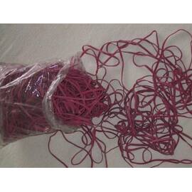 Heckmann Gummibänder, Gummiringe, Gummiringerl, 100g, rot, 3mmx120mm, 1 Packung Artikelbild