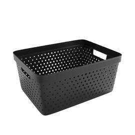 Oppbevaringskurv Star 13L sort produktbilde