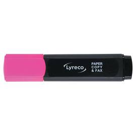 Tekstmarker LYRECO rosa produktbilde