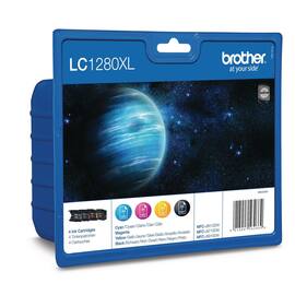 Blekk BROTHER LC1280XLCMYK (4) produktbilde