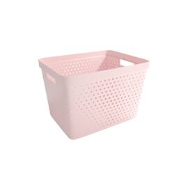 Oppbevaringskurv Star 19L rosa produktbilde