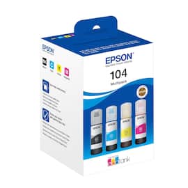 Blekk EPSON 104 C13T00P640 CMYK (4) produktbilde