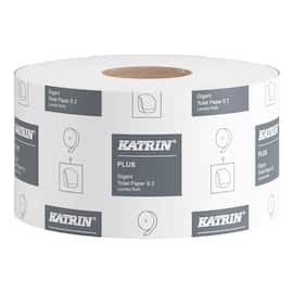 KATRIN Toalettpapper Plus Gigant S2 2-lagers, 360 ark, 98 mm, vitt produktfoto