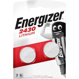 Energizer Knopfbatterie CR2430 Lithium  3V, Knopfzelle, 2 Stück Artikelbild