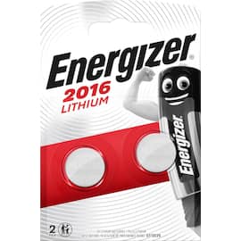 Energizer Knopfzelle Lithium CR2016, Knopfbatterie, 3,0 V, 90mAh, 2 Stück Artikelbild