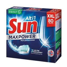 Maskinoppvask SUN Alt i 1 MaxPower (80) produktbilde