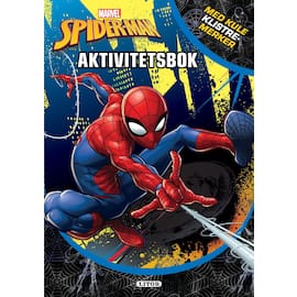 Aktivitetsbok Marvel Spiderman stickers produktbilde