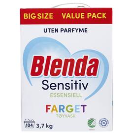 Tøyvask BLENDA Essensiell Farget 3,7kg produktbilde