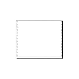 sigel Computerpapier A3, Endlospapier, Nadeldruckerpapier, 1-fach, blanko, 60g, weiß, 304,8x375mm, 2.000 Blatt Artikelbild