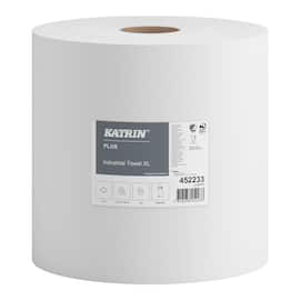 KATRIN Industritorkrulle Plus XL 1200 1-lager, 320 mm, vit produktfoto