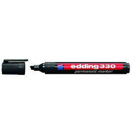 edding Permanent-Marker 330, schwarz, 1 - 5 mm, 1 Stück Artikelbild