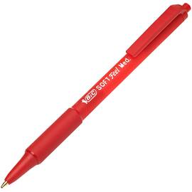 BIC® Kugelschreiber Softfeel Clic M rot Artikelbild