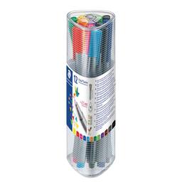 Fineliner STAEDTLER Triplus ass (12) produktbilde