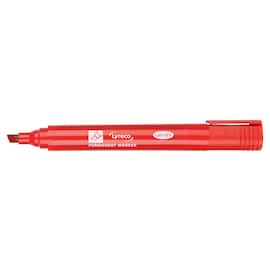 Lyreco Märkpenna 1-5mm sned röd produktfoto