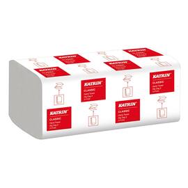 KATRIN Classic Papierhandtuch, ZickZack-Falzung, im Handy Pack, 244x230mm (BxL), 20x200 Tücher, 1 Packung Artikelbild