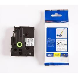 Tape BROTHER TZE-FX251 24mmx8m sort/hvit produktbilde