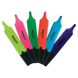 Tekstmarker LYRECO Budget ass. (6) produktbilde