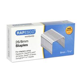 Heftestift RAPESCO galv. 26/8 (5000) produktbilde