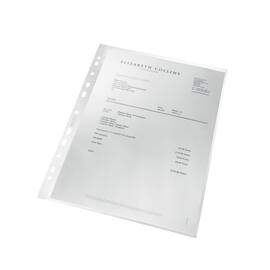 Leitz Plastficka Recycled PP präglad A4 0,10 genomskinlig produktfoto