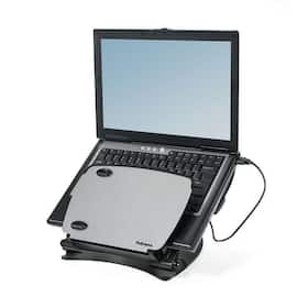 Fellowes Professional Series Workstation, Notebookständer, Laptopständer, mit 4 USB-Ports, höhenverstellbar, 1 Stück Artikelbild