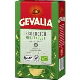 GEVALIA Kaffe Ecologico mellanrost 425 g produktfoto