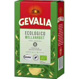 GEVALIA Kaffe Ecologico mellanrost 425 g produktfoto