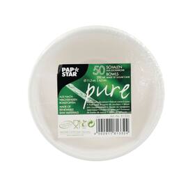Skål PURE 20cl 11,2x4,2cm bagasse (50) produktbilde