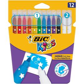Tusj BIC Kids Colour & Erase  (12) produktbilde