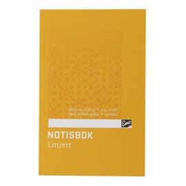 Notisbok EMO 9x14cm 60g 32blad linjer produktbilde