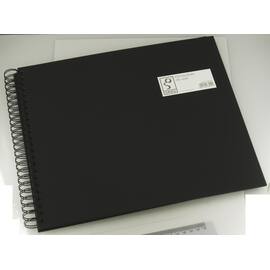 Fotoalbum GRIEG stort 40 sider sort produktbilde