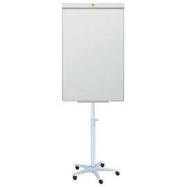 Nobo Klassiskt staffli i stål för blädderblock och mobil whiteboard, magnetisk stålyta, aluminiumram produktfoto