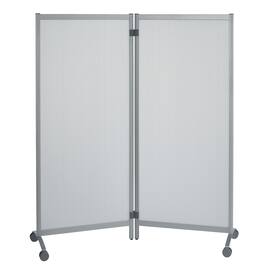 Paperflow Skärmvägg på hjul matt plast produktfoto