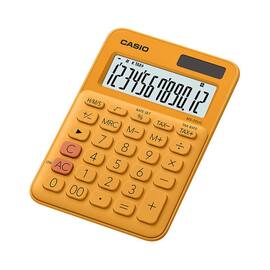 Casio MS-20UC-RG Tischrechner, Taschenrechner, 12 Stellen, Batterie- und Solarbetrieb, orange, 1 Stück Artikelbild