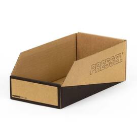 Pressel Lagersichtbox Natur/Schwarz, 305x150x110mm, 20 Stück (vorher Art.Nr. 915509) Artikelbild