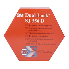 Borrelåstape 3M Dual Lock 25mmx5m (2) produktbilde
