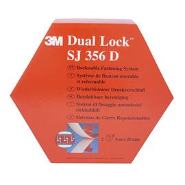 Borrelåstape 3M Dual Lock 25mmx5m (2) produktbilde