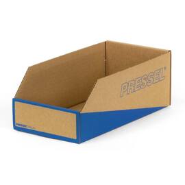 Pressel Lagersichtbox Natur/Blau, 305x150x110mm, 20 Stück (vorher Art.Nr. 915102) Artikelbild