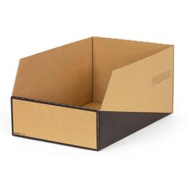 Pressel Lagersichtbox Natur/Schwarz, 500x320x235mm, 20 Stück (vorher Art.Nr. 95032) Artikelbild
