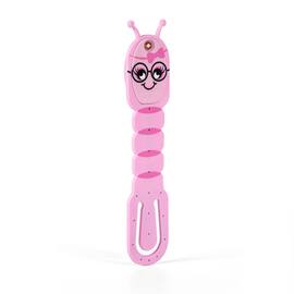 Boklys Bookworm Rosa produktbilde